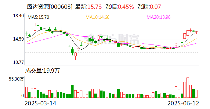 盛达资源：公司今年未开展白银套期保值业务