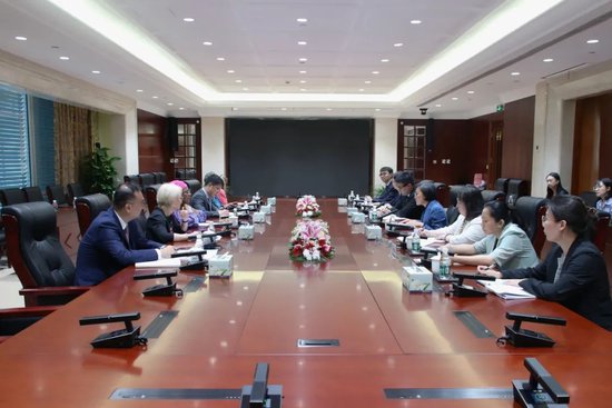 中国进出口银行副行长杨东宁会见联合国助理秘书长、开发计划署助理署长兼非洲局局长阿胡娜·伊扎康瓦