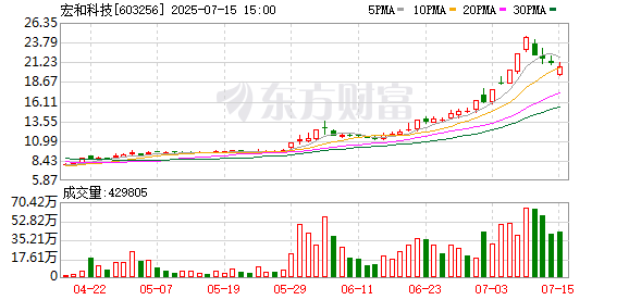宏和科技：获得发明专利